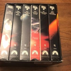 Star Trek VHS Tape Collection